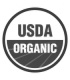 USDA Organic Seal in black and white